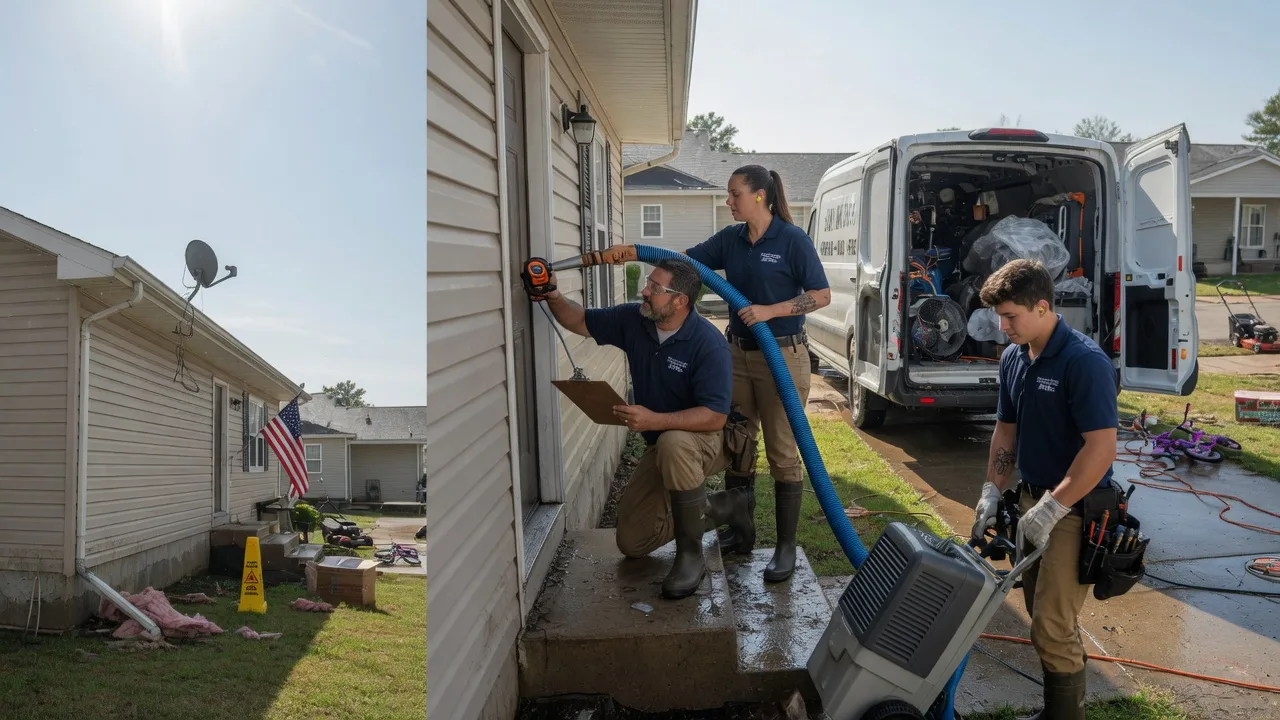 Ceiling Water Damage Restoration in Cash, AR near me